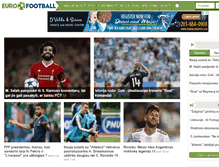 Tablet Screenshot of eurofootball.lt